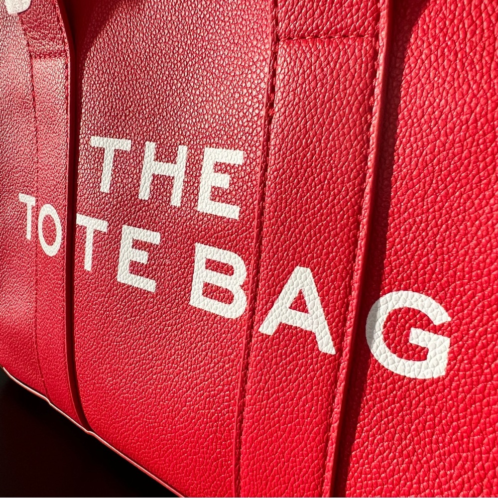 NEW Small The Tote Bag Red and Black Purse Crossbody - Picture 11 of 16